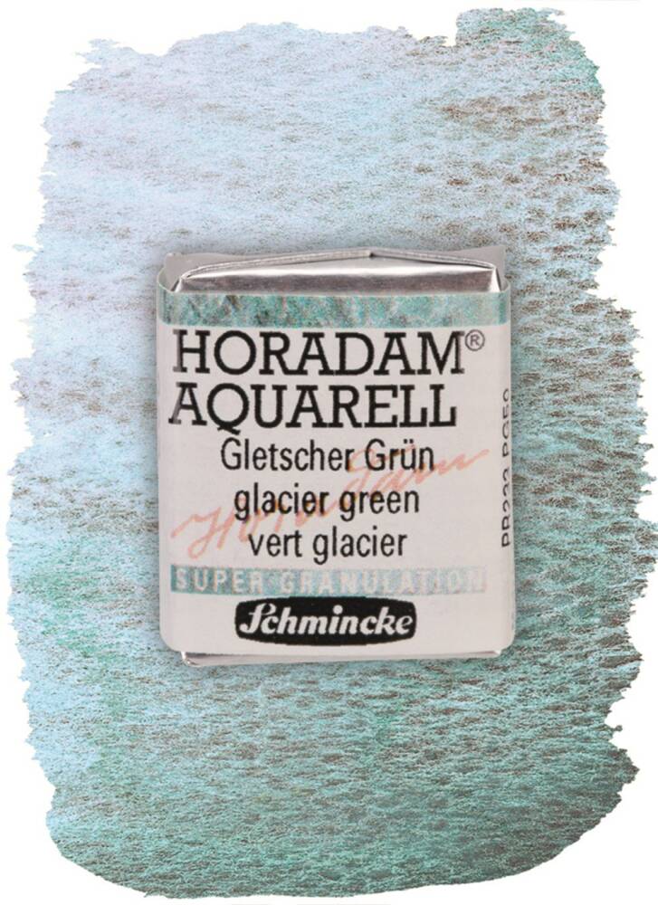 Schmincke Horadam Supergranulation Sulu Boya Glacier Green 1/2 Tab.