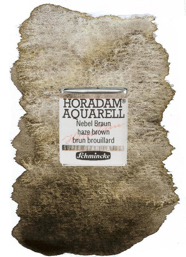 Schmincke Horadam Supergranulation Sulu Boya Haze Brown 1/2 Tab.