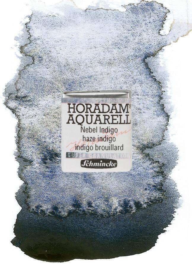 Schmincke Horadam Supergranulation Sulu Boya Haze Indigo 1/2 Tab.
