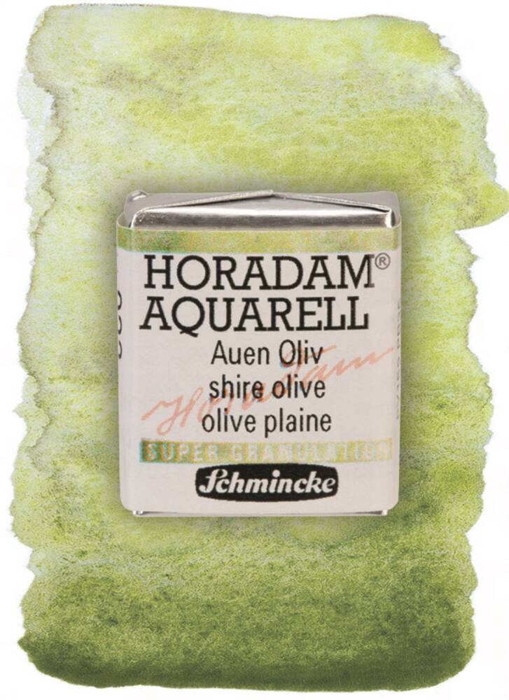 Schmincke Horadam Supergranulation Sulu Boya Shire Olive 1/2 Tab.