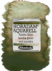 Schmincke Horadam Supergranulation Sulu Boya Tundra Green 1/2 Tab.