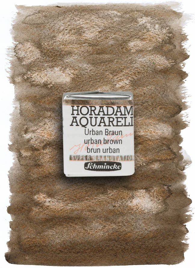 Schmincke Horadam Supergranulation Sulu Boya Urban Brown 1/2 Tab.