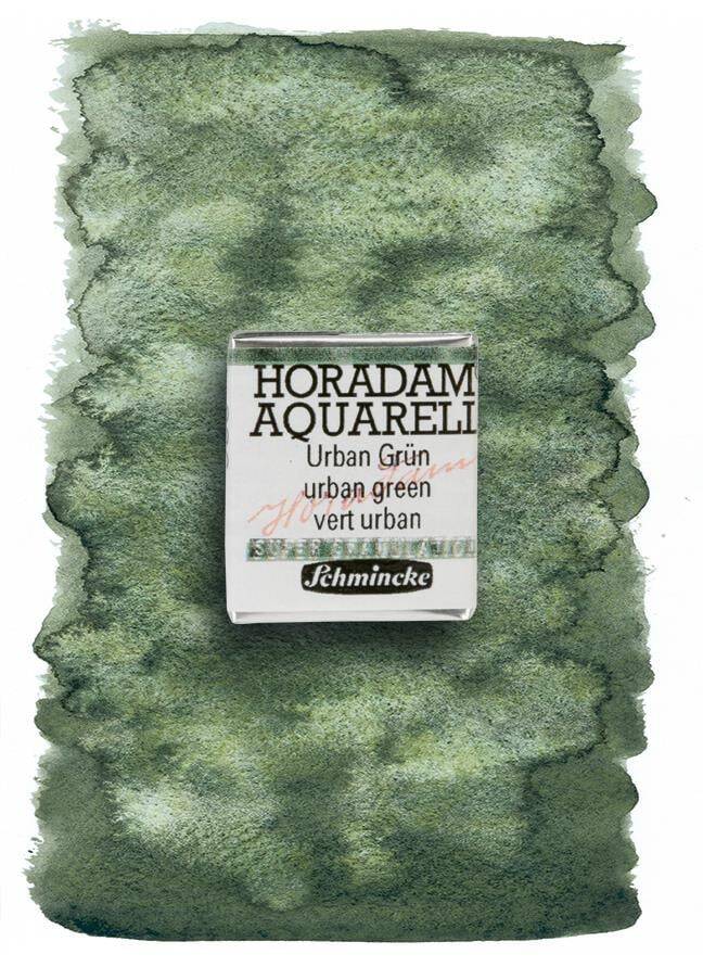 Schmincke Horadam Supergranulation Sulu Boya Urban Green 1/2 Tab.