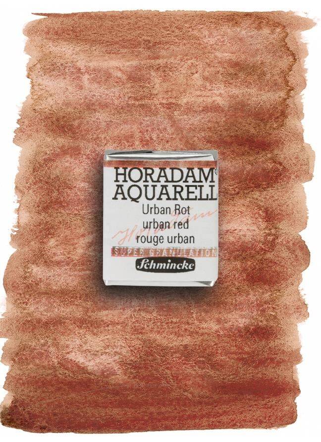 Schmincke Horadam Supergranulation Sulu Boya Urban Red 1/2 Tab.