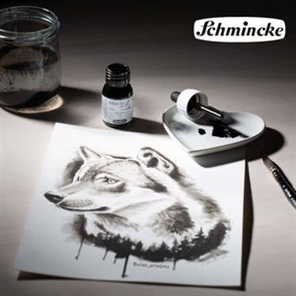 Schmincke Indian Ink 250 ml Black