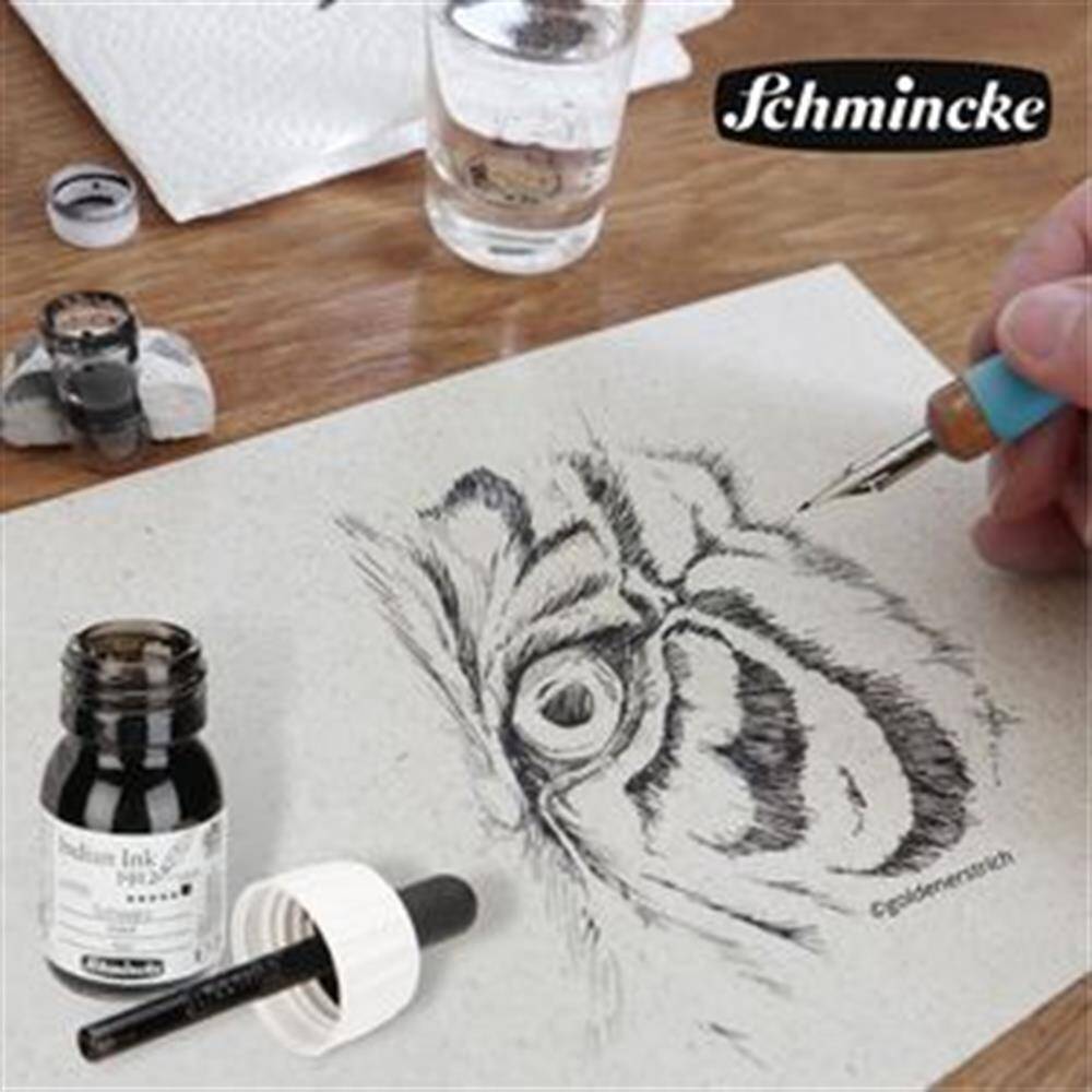 Schmincke Indian Ink 250 ml Black
