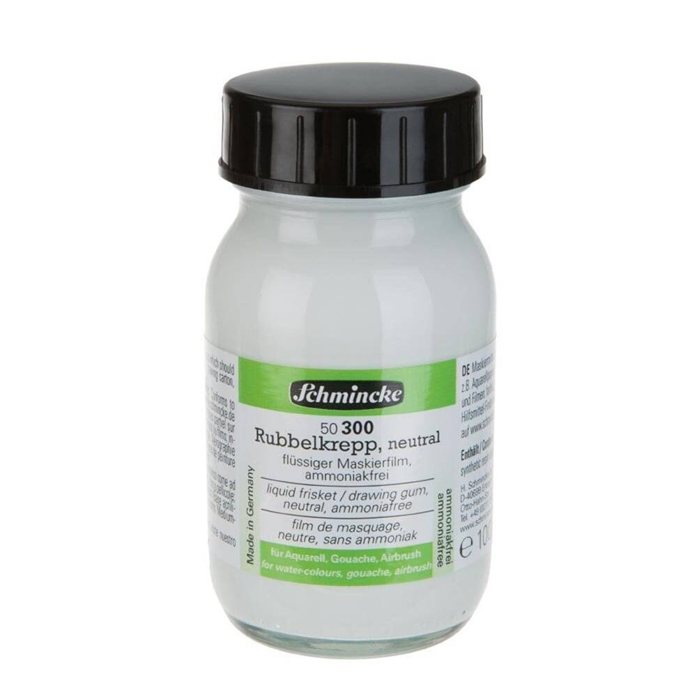 Schmincke Medium 300 Liquid Frisket Colorless Neutral Masking Fluid 100 ml