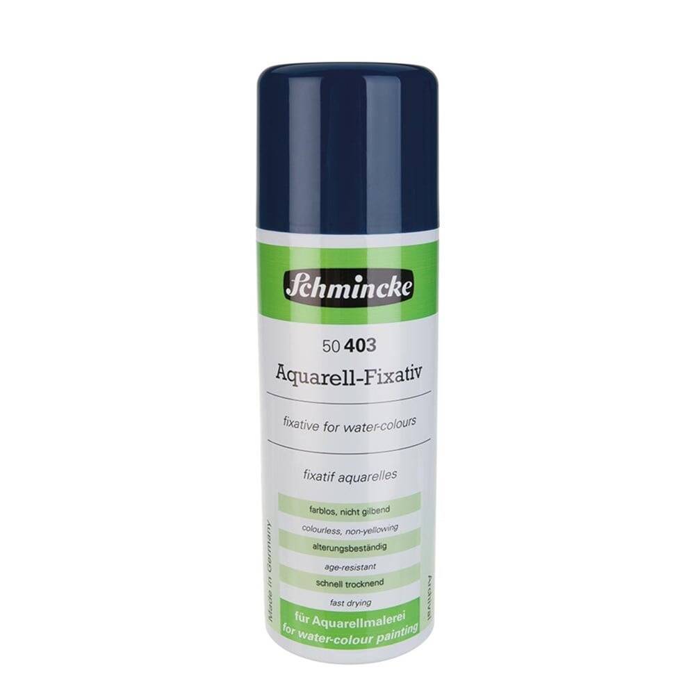 Schmincke Medium 403 Fixative For Watercolors Watercolor Fixative Spray 300 ml