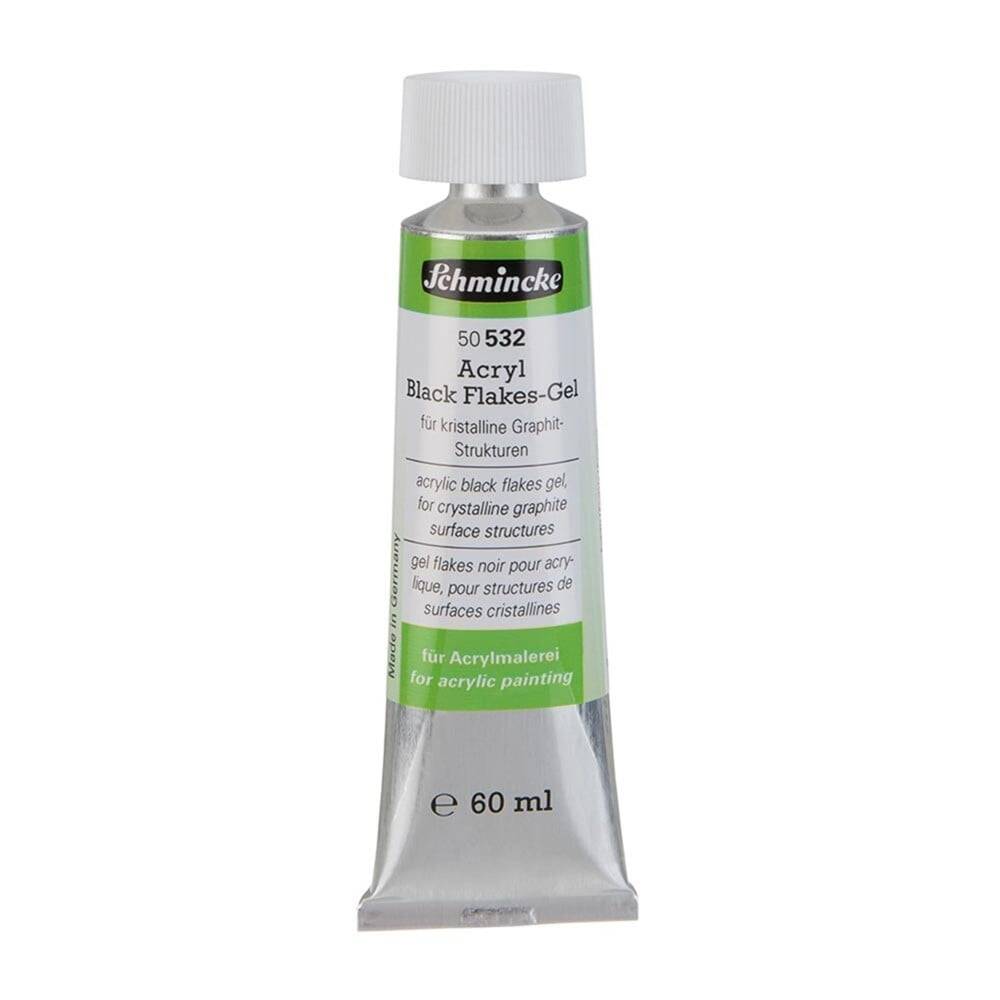 Schmincke Medium 532 Black Flakes Gel Black Flakes Gel 60 ml