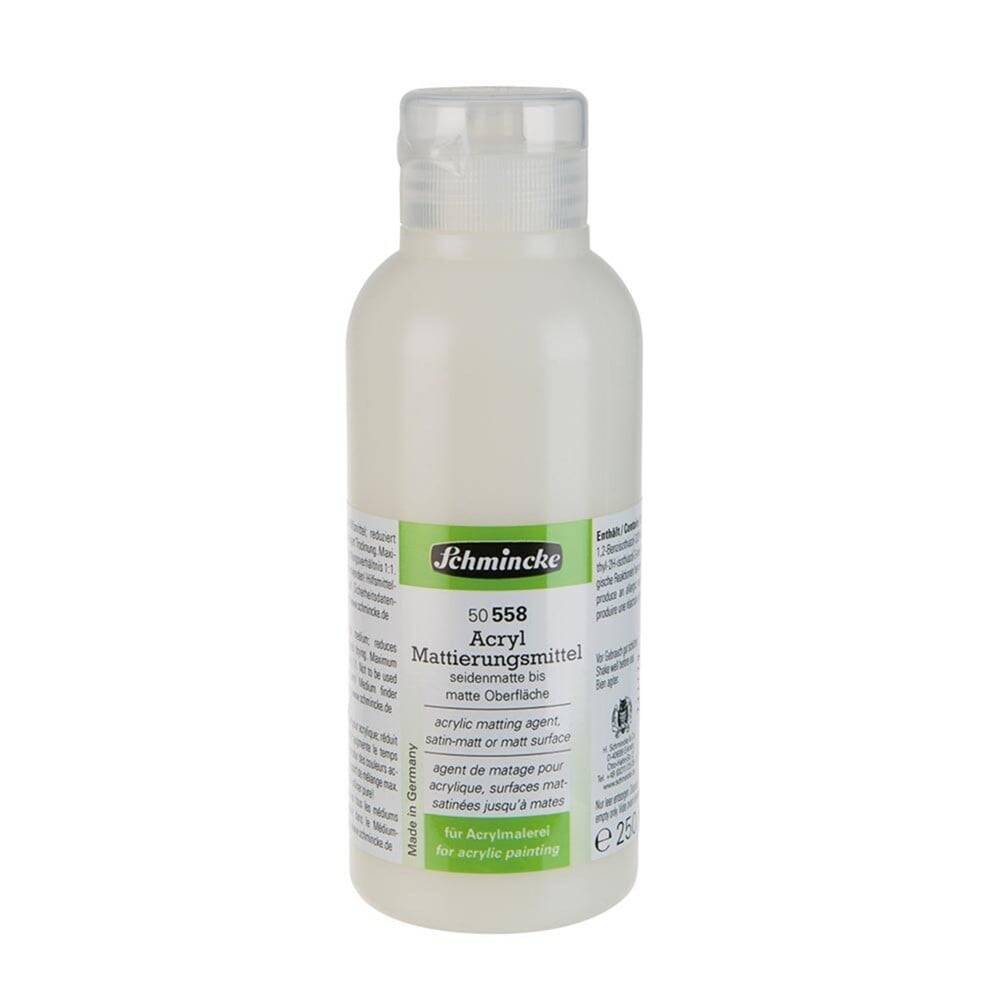 Schmincke Medium 558 Acrylic Matting Agent Acrylic Paint Mattifier 250 ml