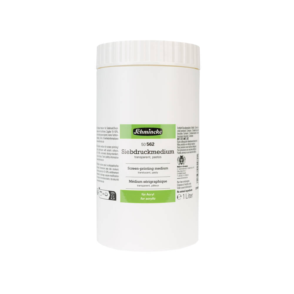 Schmincke Medium 562 Screen Printing Medium Serigrafi Akrilik Yardımcısı 1000 ml