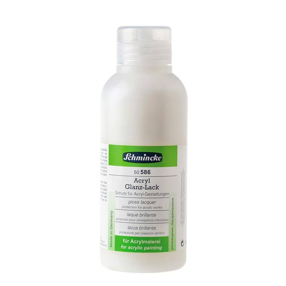 Schmincke Medium 586 Gloss Lacquer Shiny Lacquer Varnish 250 ml