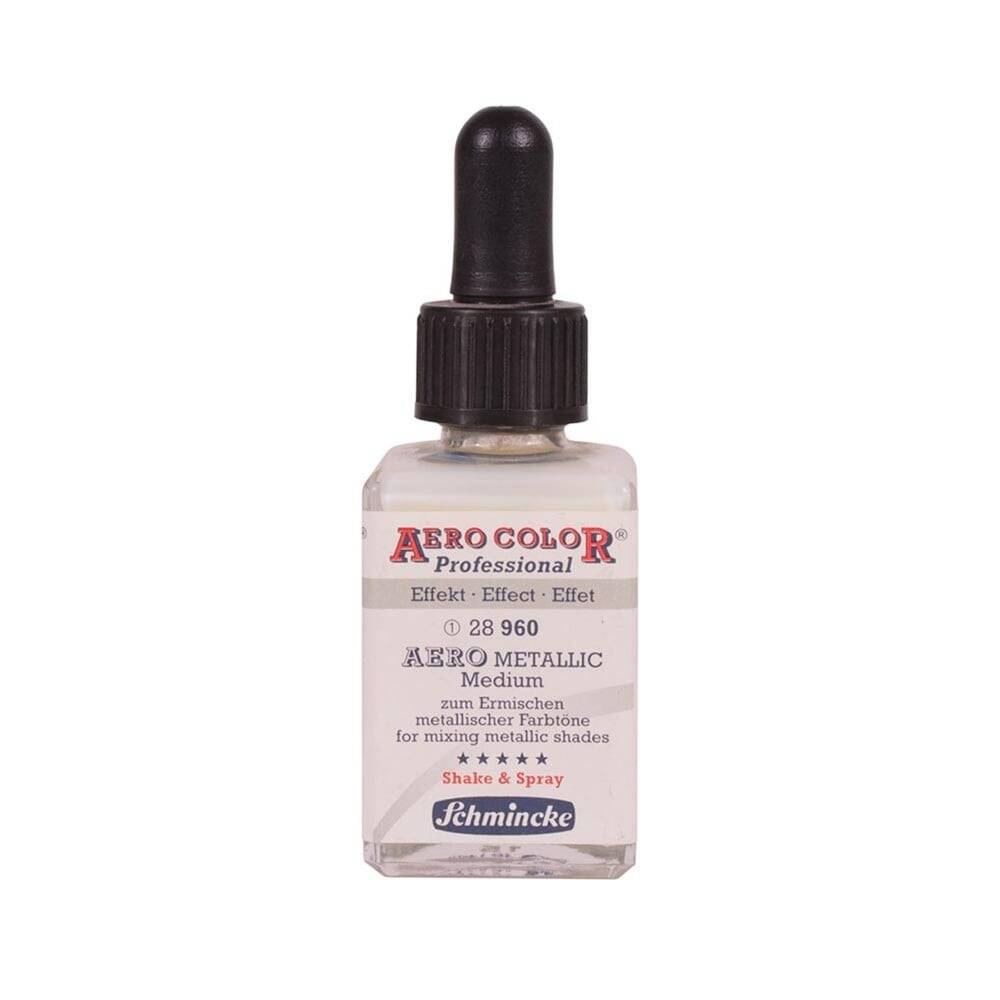Schmincke Medium 608 Aero Color Professional Metallic Medyum 28 ml