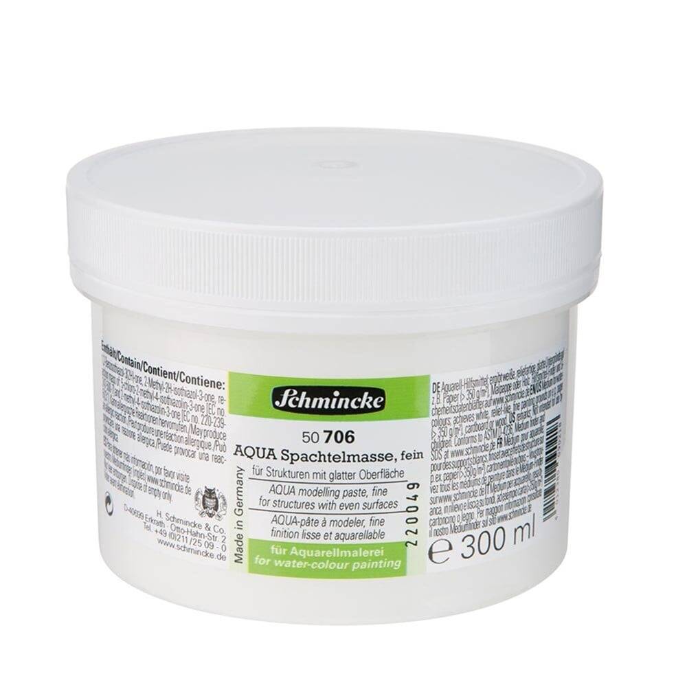 Schmincke Medium 706 Aqua Modeling Paste Fine Fine Primer 300 ml