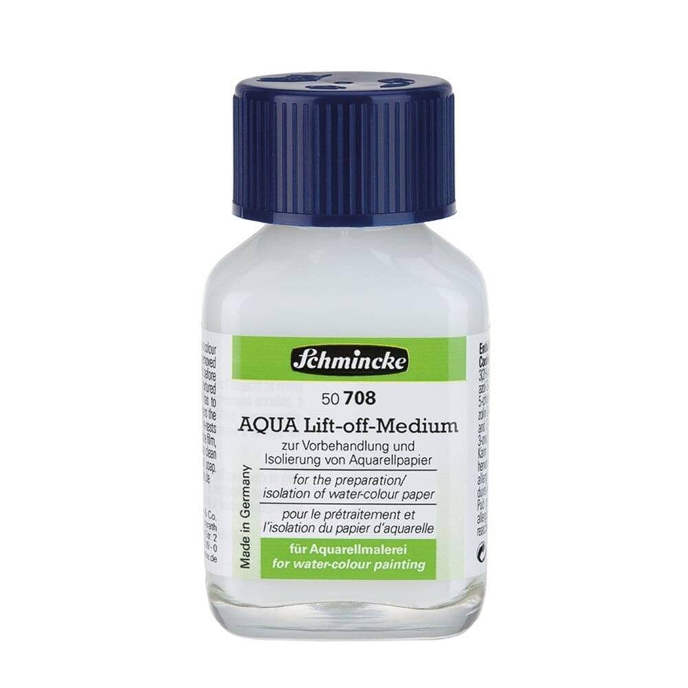 Schmincke Medium 708 Aqua Lift Off Watercolor Correction Medium 60 ml