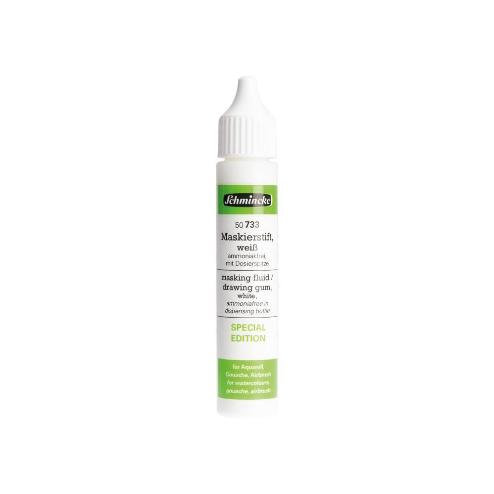 Schmincke Medium 733 Masking Fluid Beyaz Maskeleme Sıvısı 25 ml