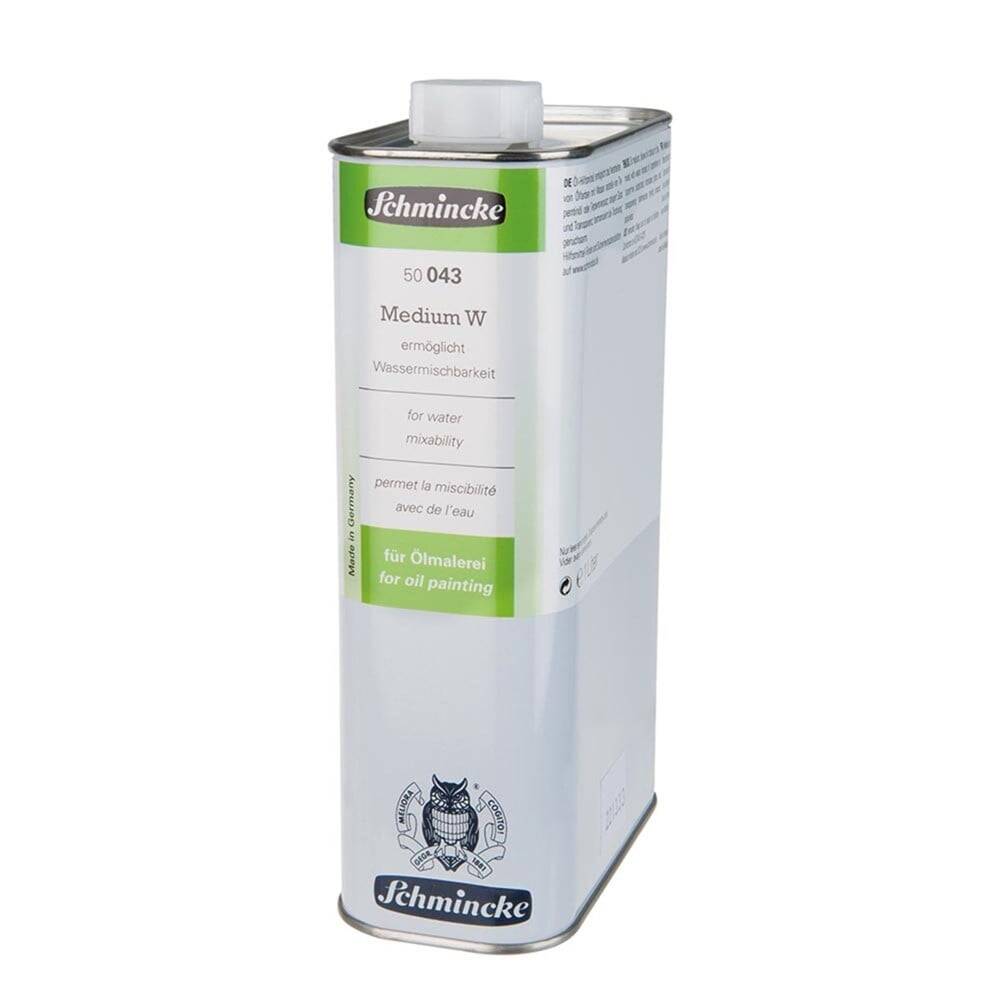 Schmincke Medium W Oil Paint to Water-Based Medium 1000 ml 50043