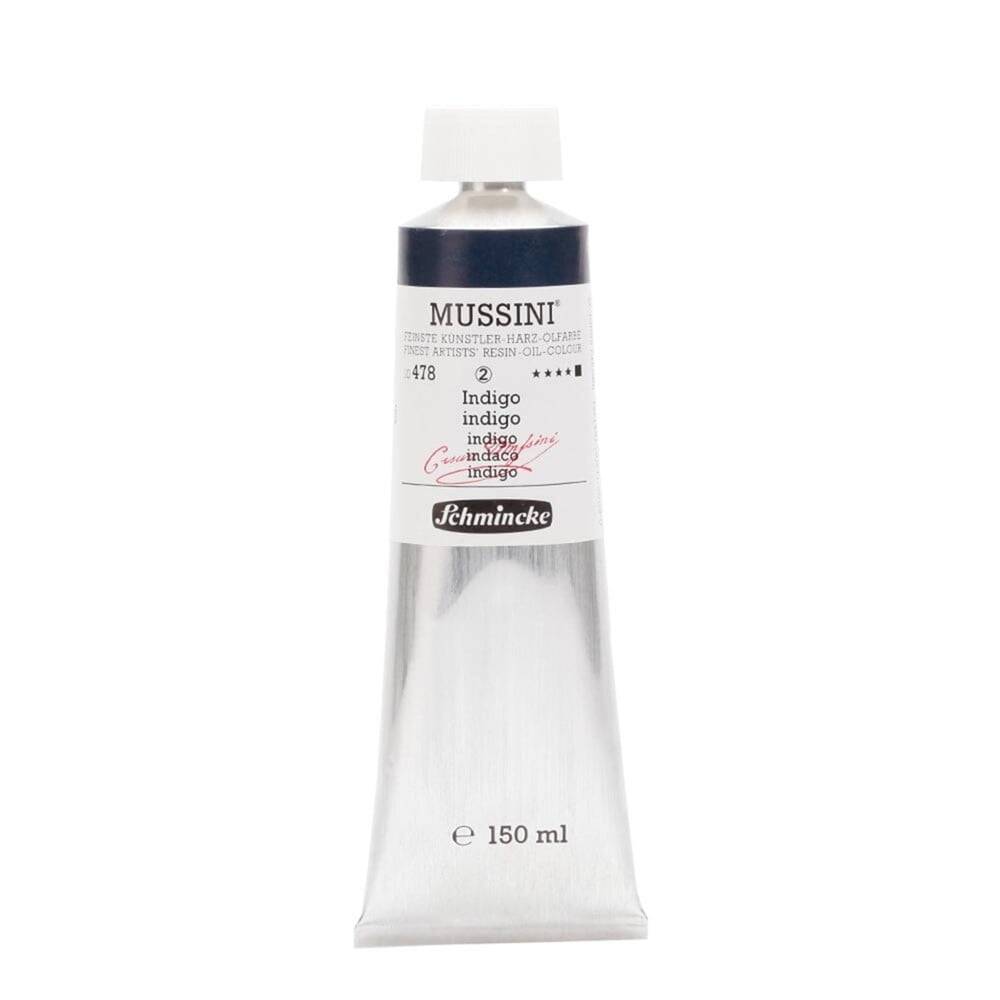 Schmincke Mussini Artist Yağlı Boya 150 ml Seri 2 478 Indigo