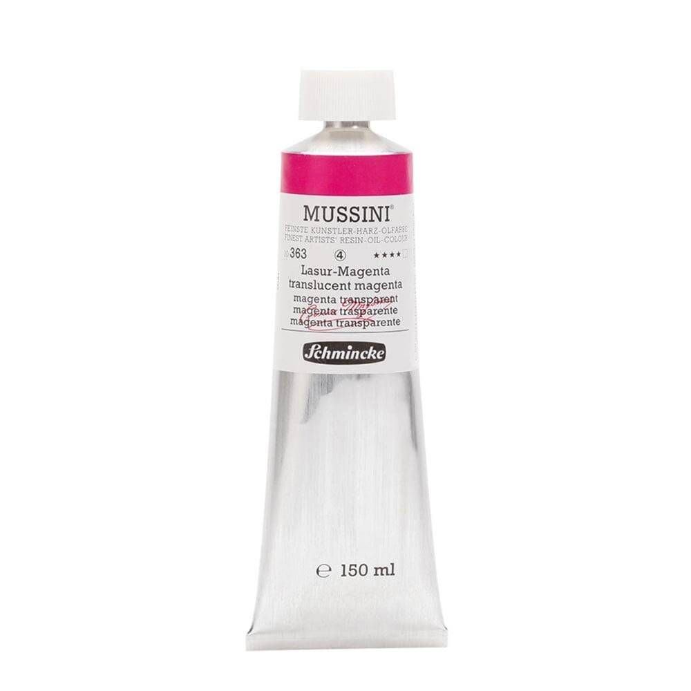 Schmincke Mussini Artist Yağlı Boya 150 ml Seri 4 363 Translucent Magenta