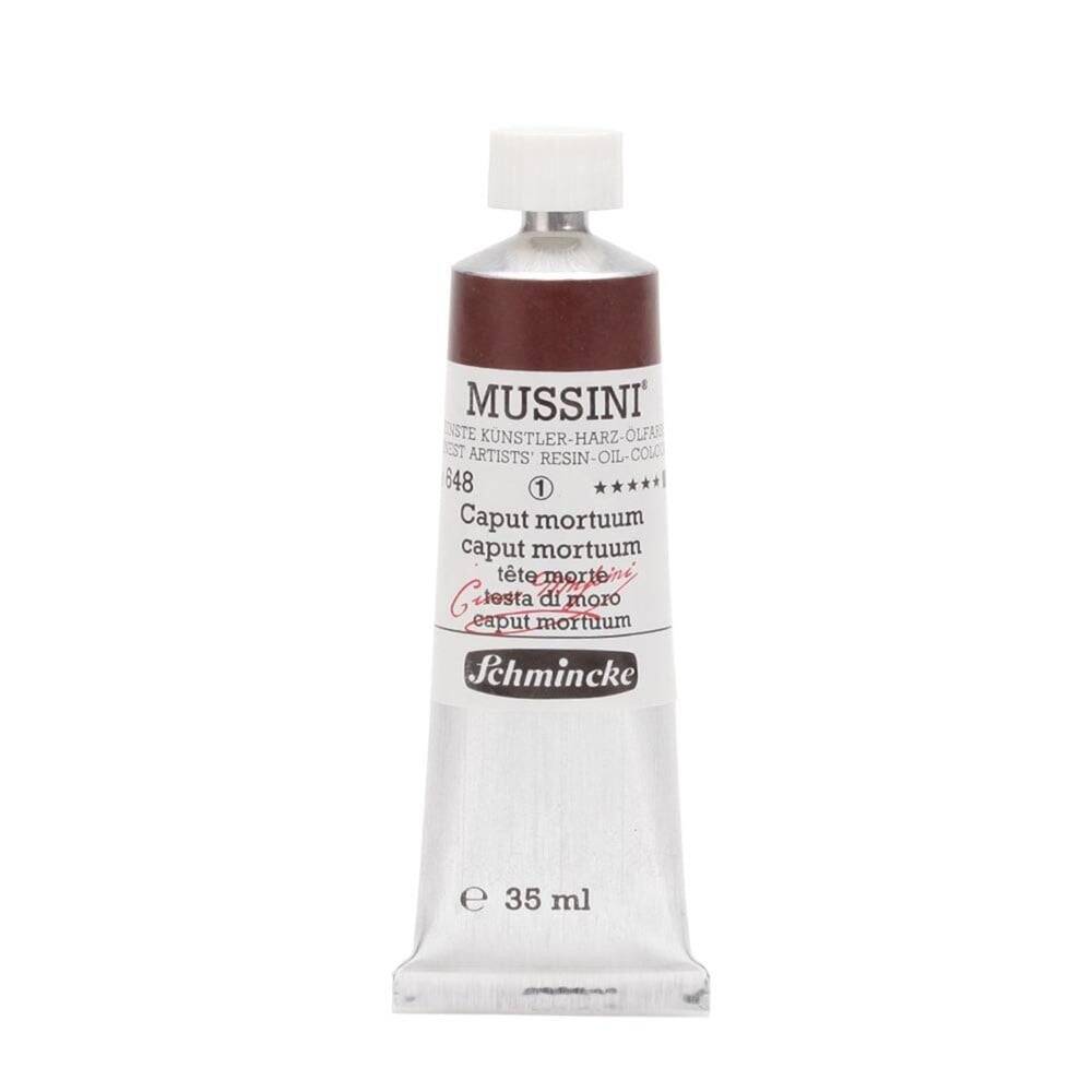 Schmincke Mussini Artist Yağlı Boya 35 ml 648 Caput Mortuum Seri 1