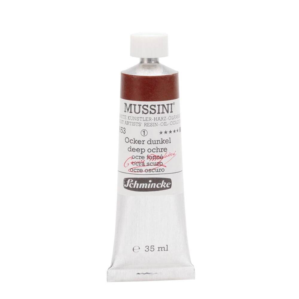 Schmincke Mussini Artist Yağlı Boya 35 ml 653 Deep Ochre Seri 1