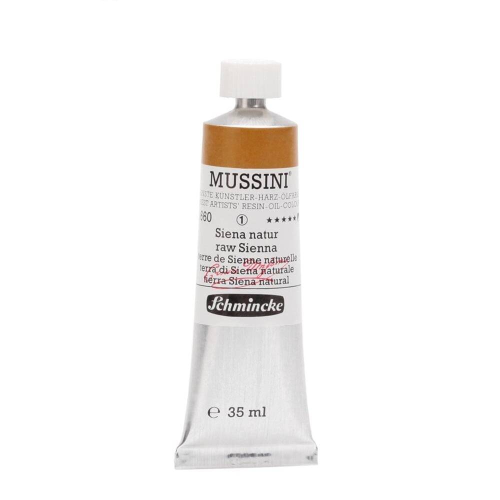Schmincke Mussini Artist Yağlı Boya 35 ml 660 Raw Sienna Seri 1