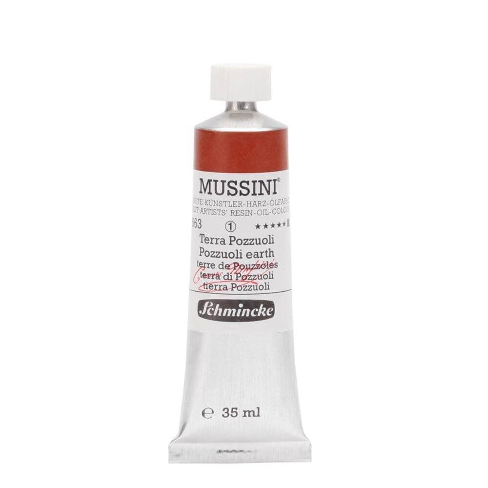 Schmincke Mussini Artist Yağlı Boya 35 ml 663 Pozzuoli Earth Seri 1