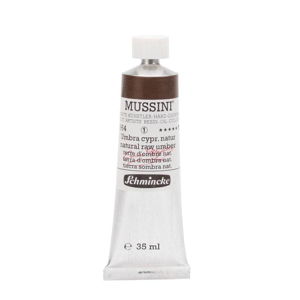 Schmincke Mussini Artist Yağlı Boya 35 ml 664 Natural Raw Umber Seri 1