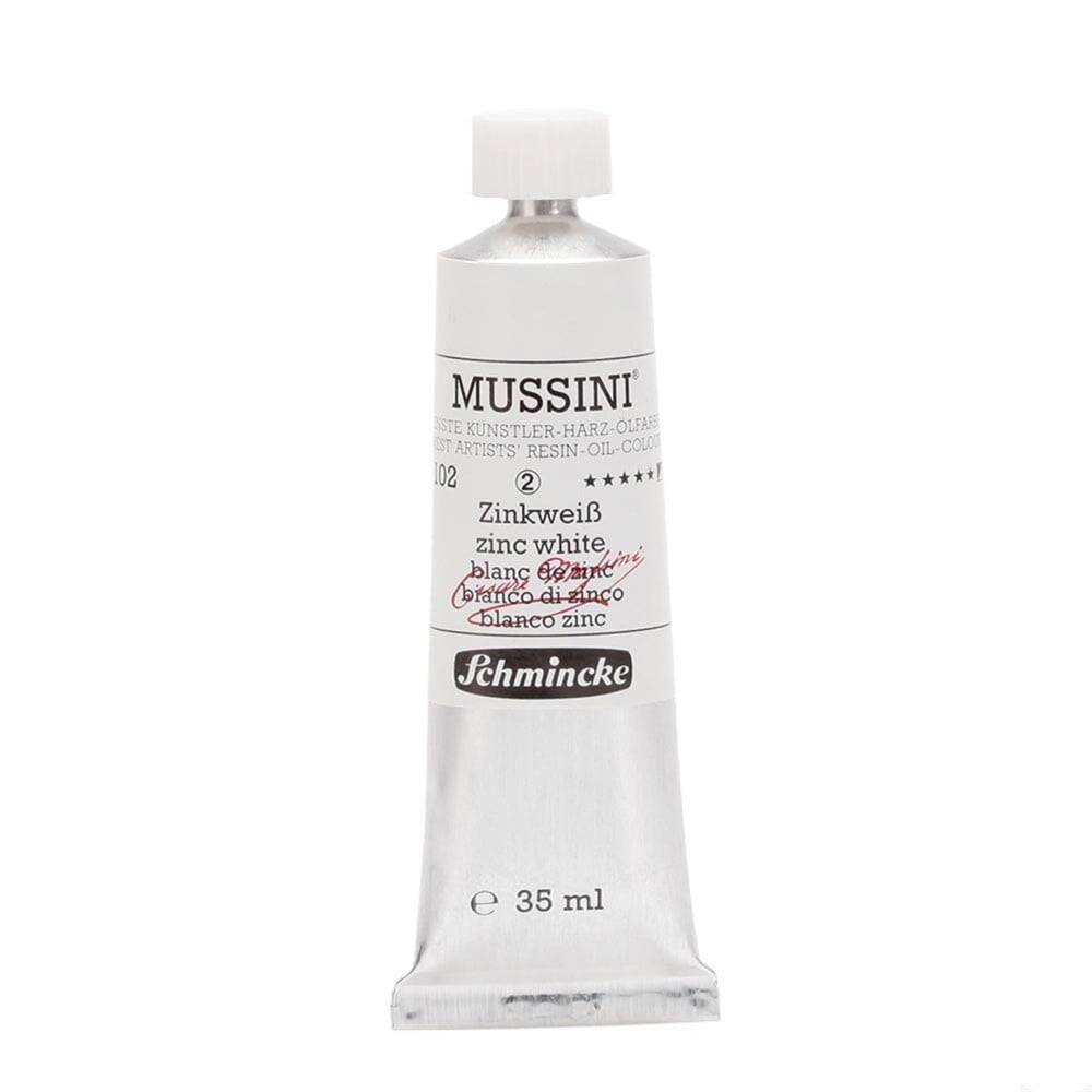 Schmincke Mussini Artist Yağlı Boya 35 ml 102 Zinc White Seri 2