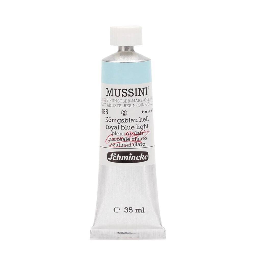 Schmincke Mussini Artist Oil Paint 35 ml Series 2 485 Royal Blue Light