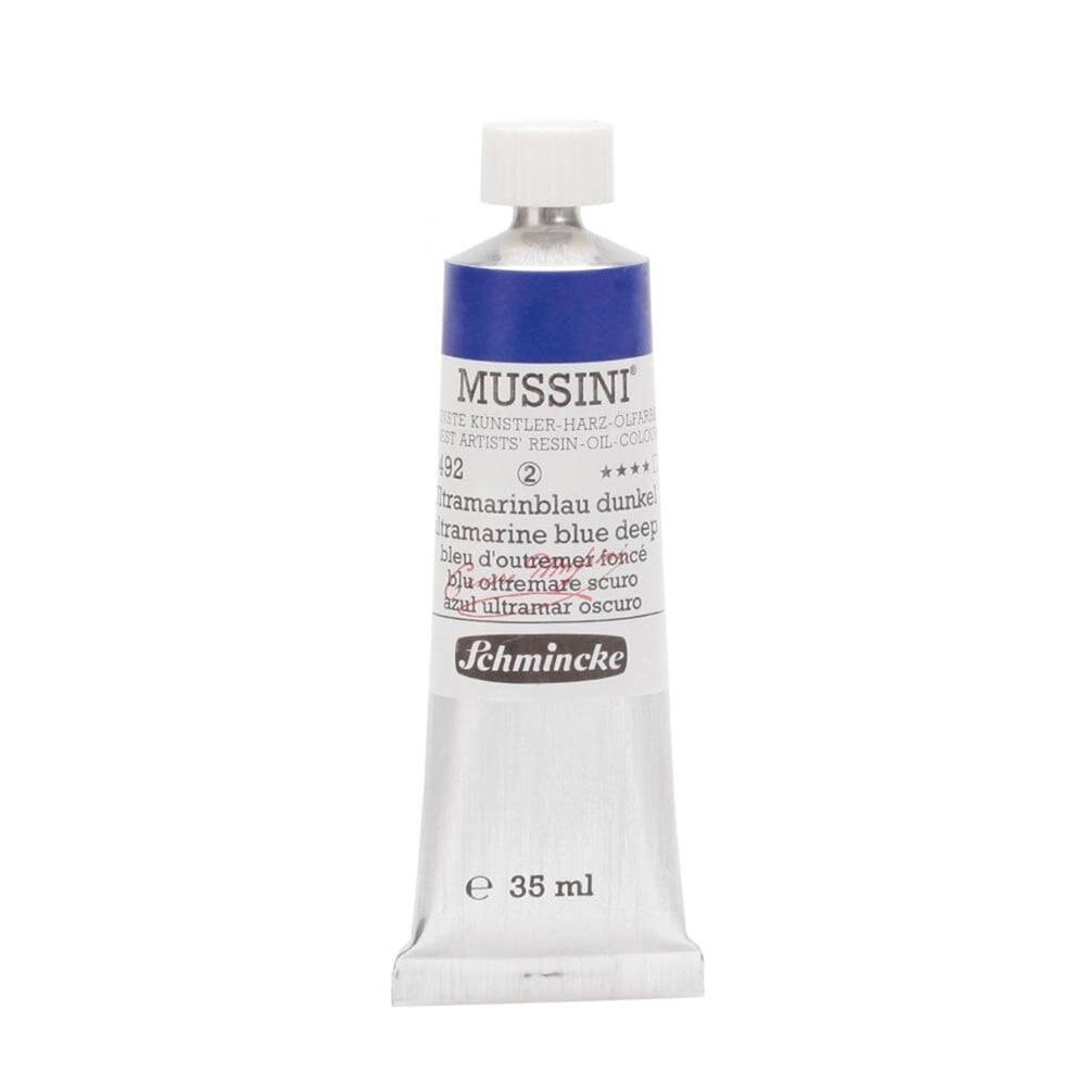 Schmincke Mussini Artist Yağlı Boya 35 ml 492 Ultramarine Blue Deep Seri 2