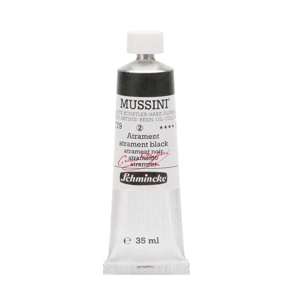 Schmincke Mussini Artist Yağlı Boya 35 ml 779 Atrament Black Seri 2