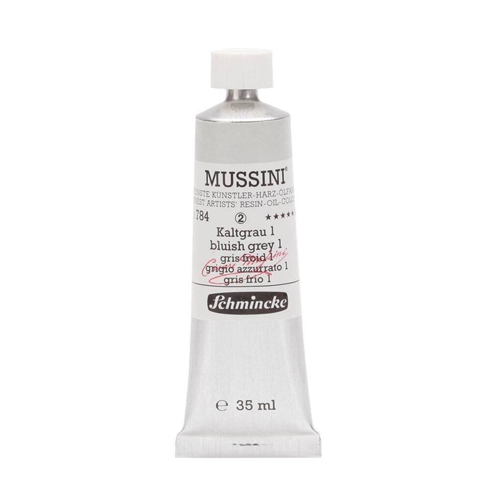 Schmincke Mussini Artist Yağlı Boya 35 ml 784 Bluish Grey 1 Seri 2