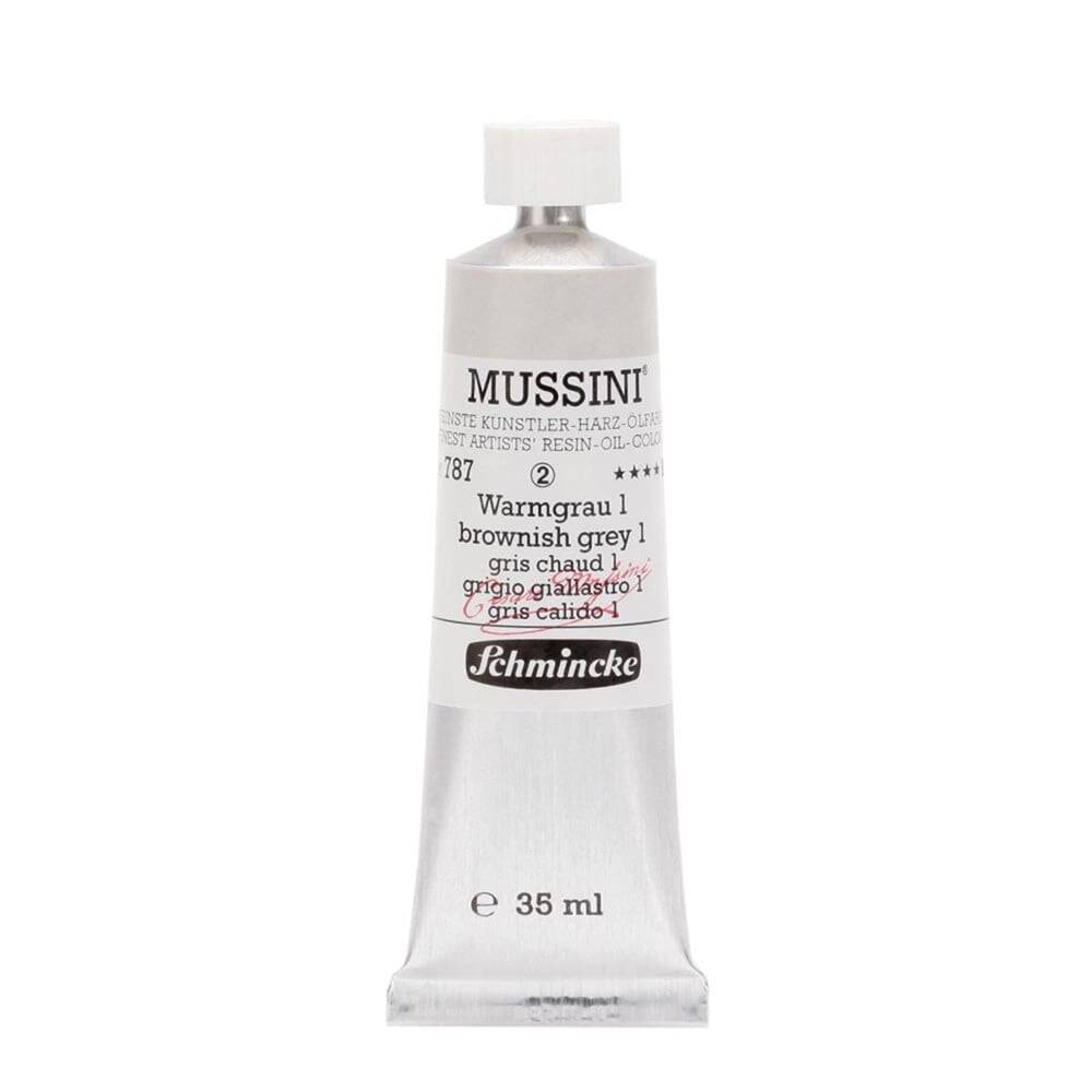 Schmincke Mussini Artist Yağlı Boya 35 ml 787 Brownish Grey 1 Seri 2