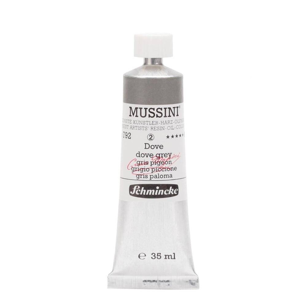 Schmincke Mussini Artist Yağlı Boya 35 ml 792 Dove Grey Seri 2