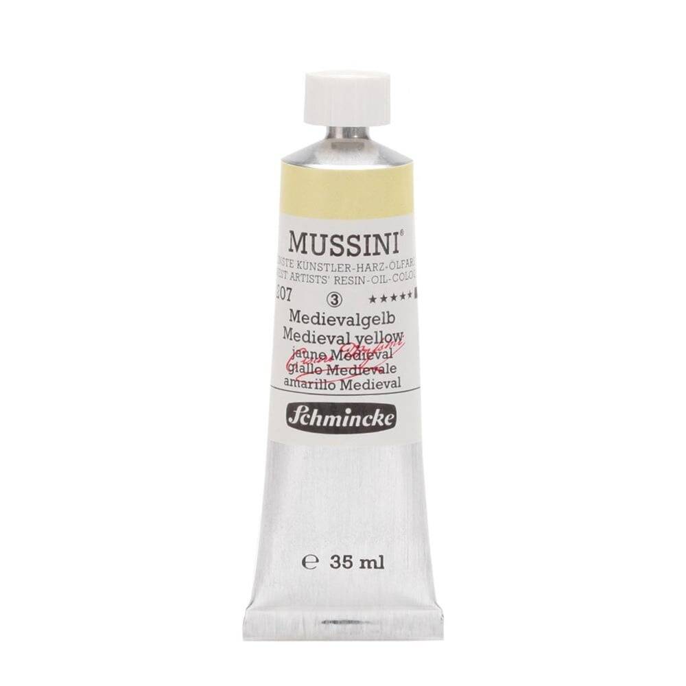 Schmincke Mussini Artist Yağlı Boya 35 ml 207 Medieval Yellow Seri 3