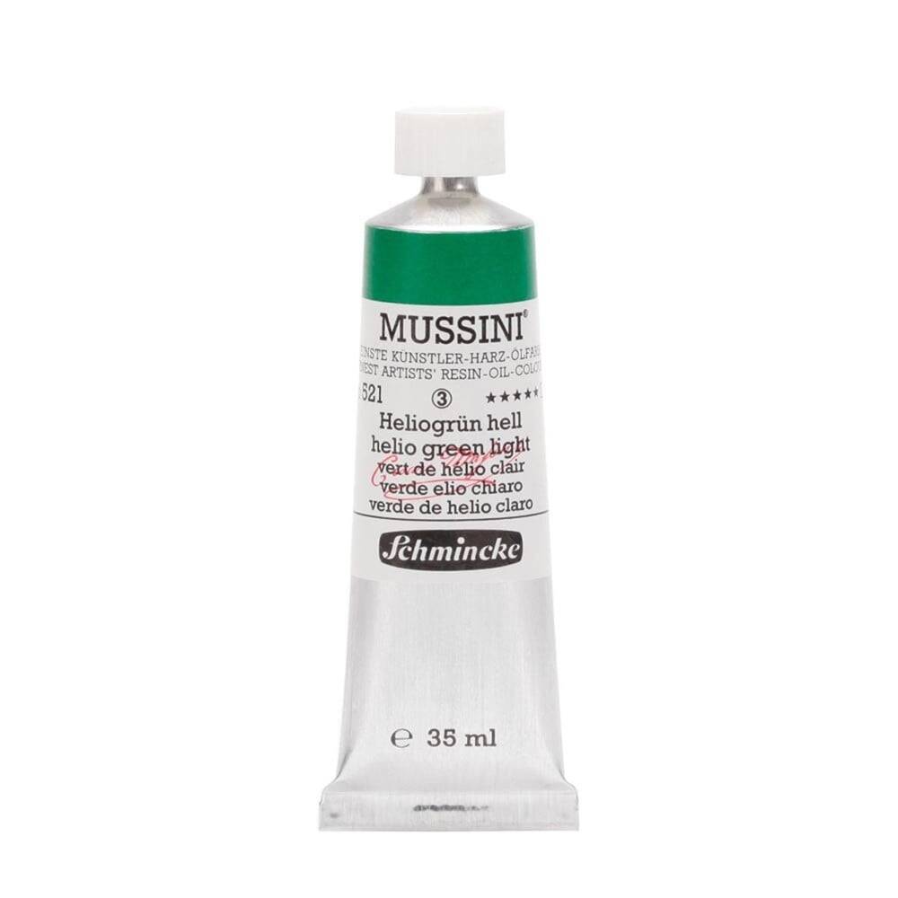 Schmincke Mussini Artist Yağlı Boya 35 ml 521 Helio Green Light Seri 3