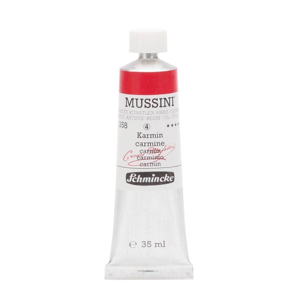 Schmincke Mussini Artist Yağlı Boya 35 ml 358 Carmine Seri 4
