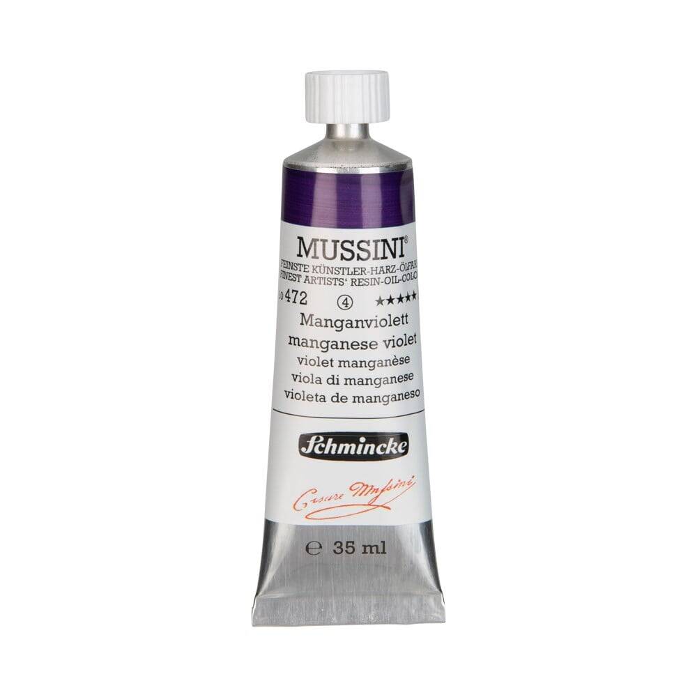Schmincke Mussini Artist Oil Paint 35 ml Series 4 472 Manganese Violet