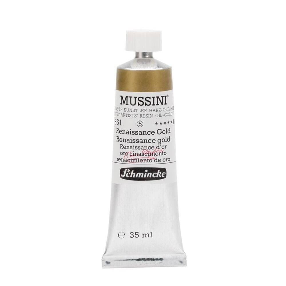 Schmincke Mussini Artist Yağlı Boya 35 ml 861 Renaissance Gold Seri 4