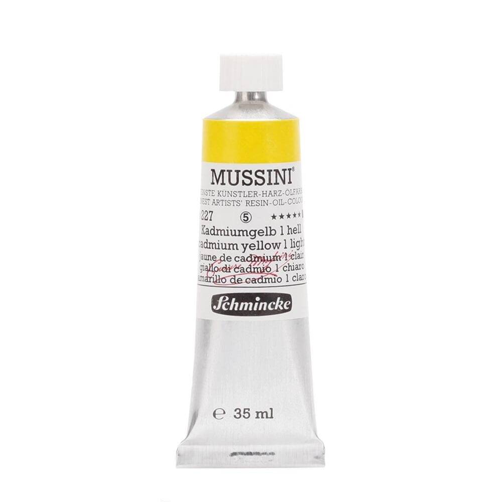 Schmincke Mussini Artist Yağlı Boya 35 ml 227 Cadmium Yellow 1 Light Seri 5