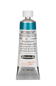 Schmincke Mussini Artist Yağlı Boya 35 ml 498 Cobalt Turquoise Seri 6