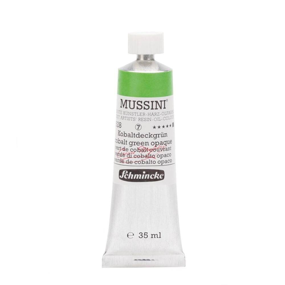 Schmincke Mussini Artist Yağlı Boya 35 ml 528 Cobalt Green Opaque Seri 6