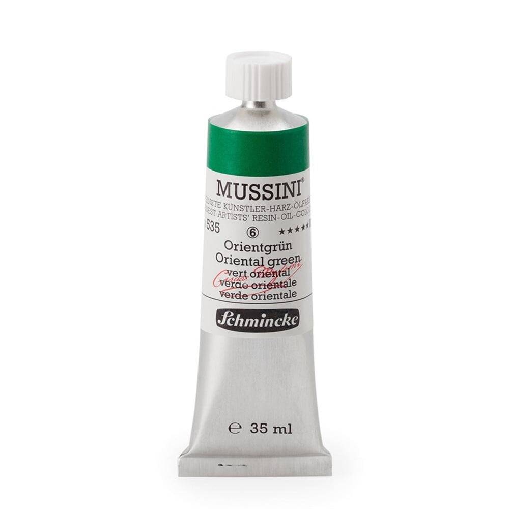 Schmincke Mussini Artist Yağlı Boya 35 ml 535 Oriental Green Seri 6