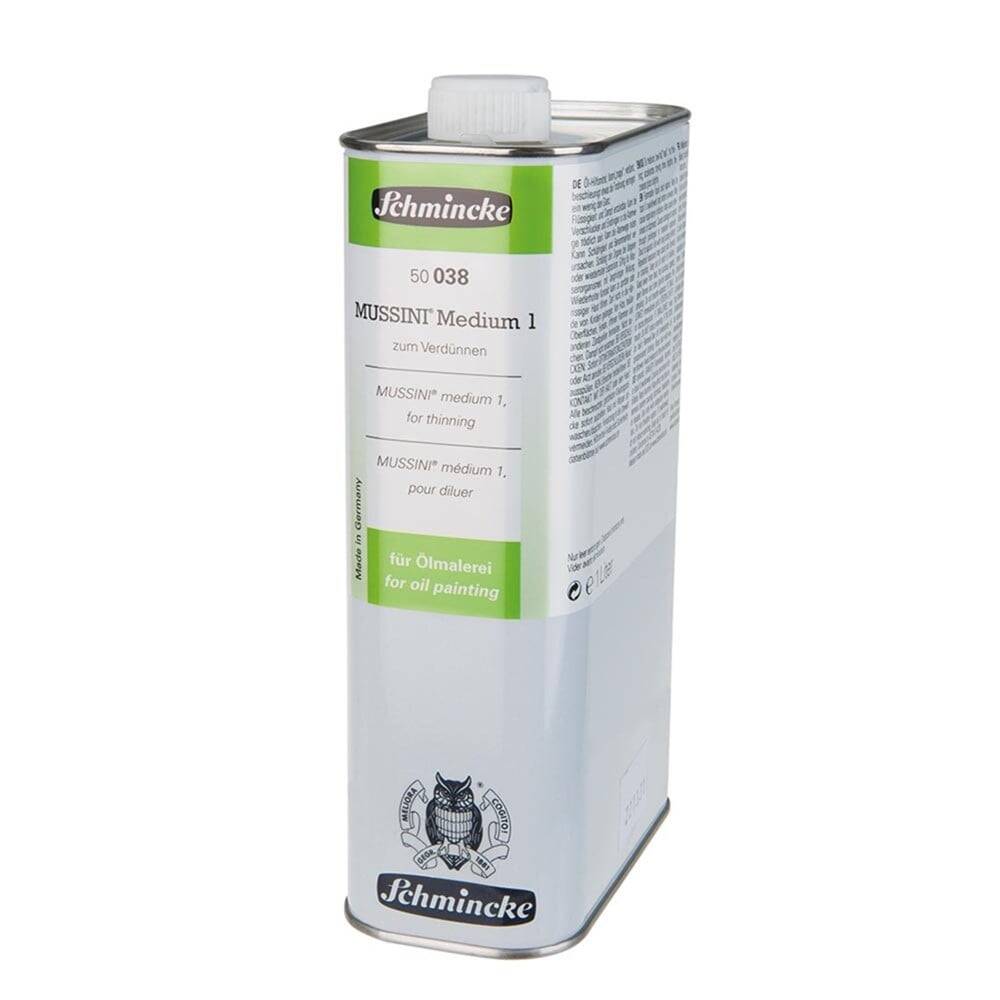 Schmincke Mussini Medium 1 Oil Paint Thinner 1000 ml 50038