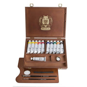 Schmincke Norma Professional Wooden Box Oil Paint Set 11 x 35 ml