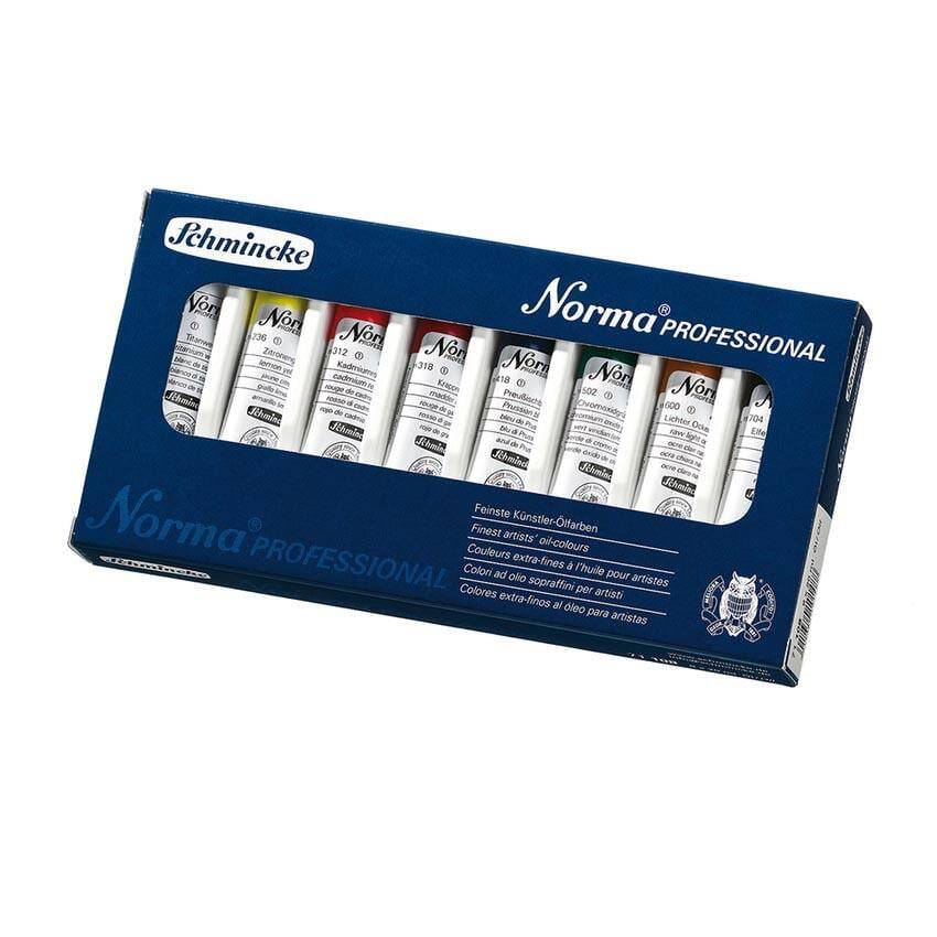 Schmincke Norma Professional Water Soluble Oil Paint Set 7 x 35 ml