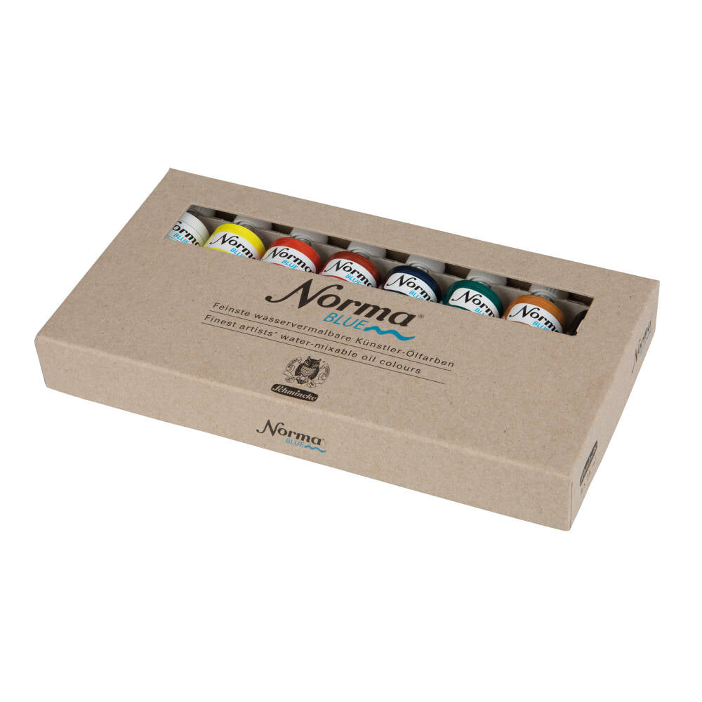 Schmincke Norma Professional Water Soluble Oil Paint Set 8 x 35 ml