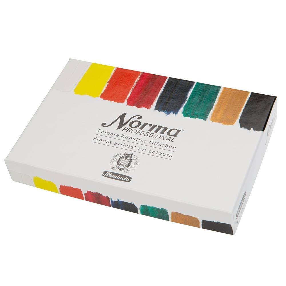 Schmincke Norma Professional Oil Paint Set 8 x 20 ml