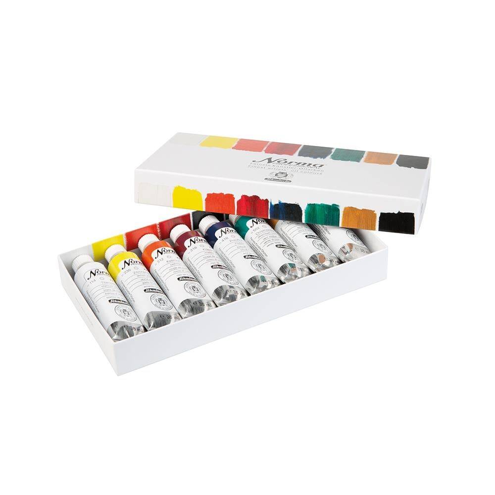 Schmincke Norma Professional Oil Paint Set 8 x 35 ml